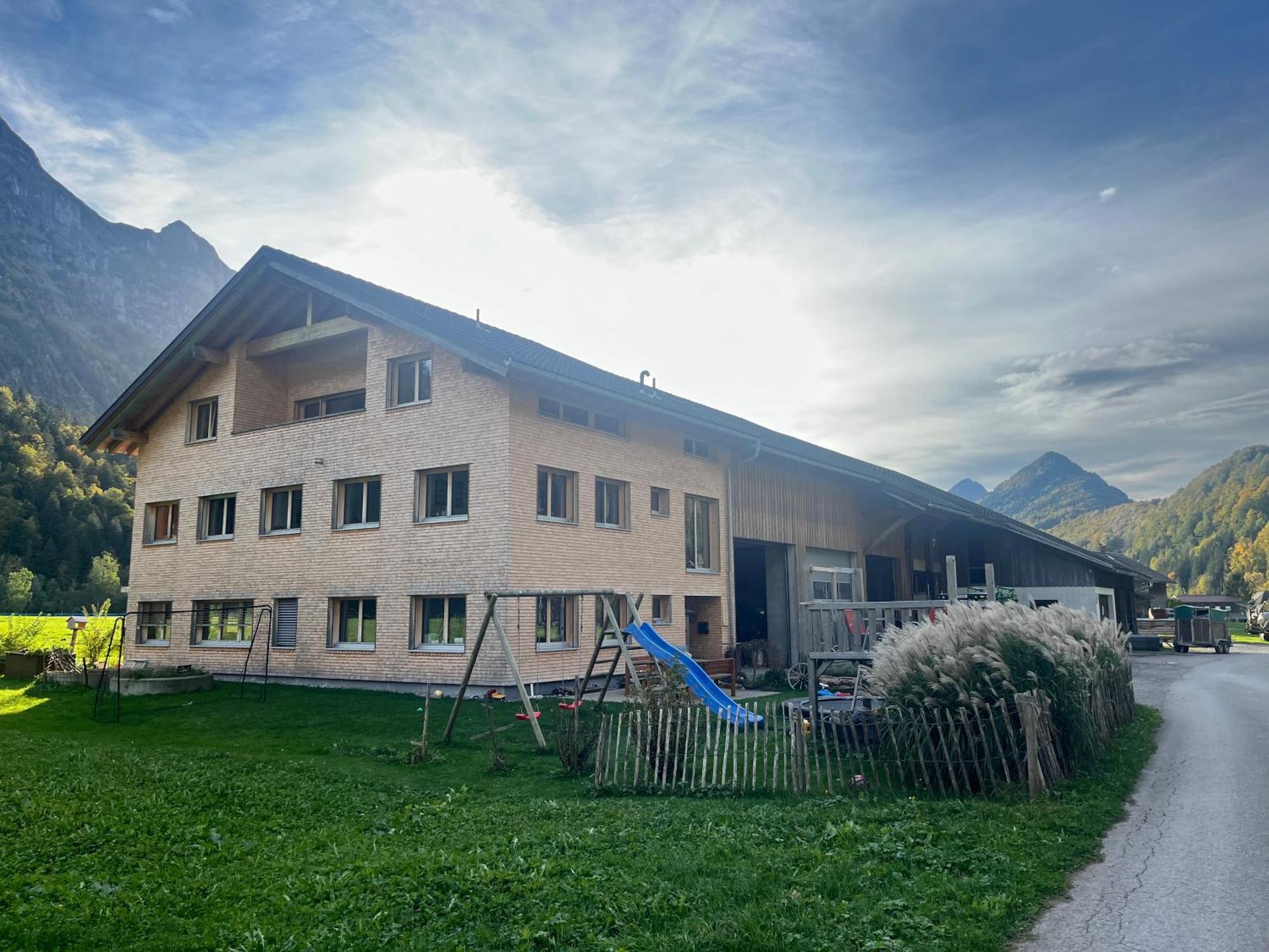 Ferienwohnung Berchtold Schnepfau Exteriör bild